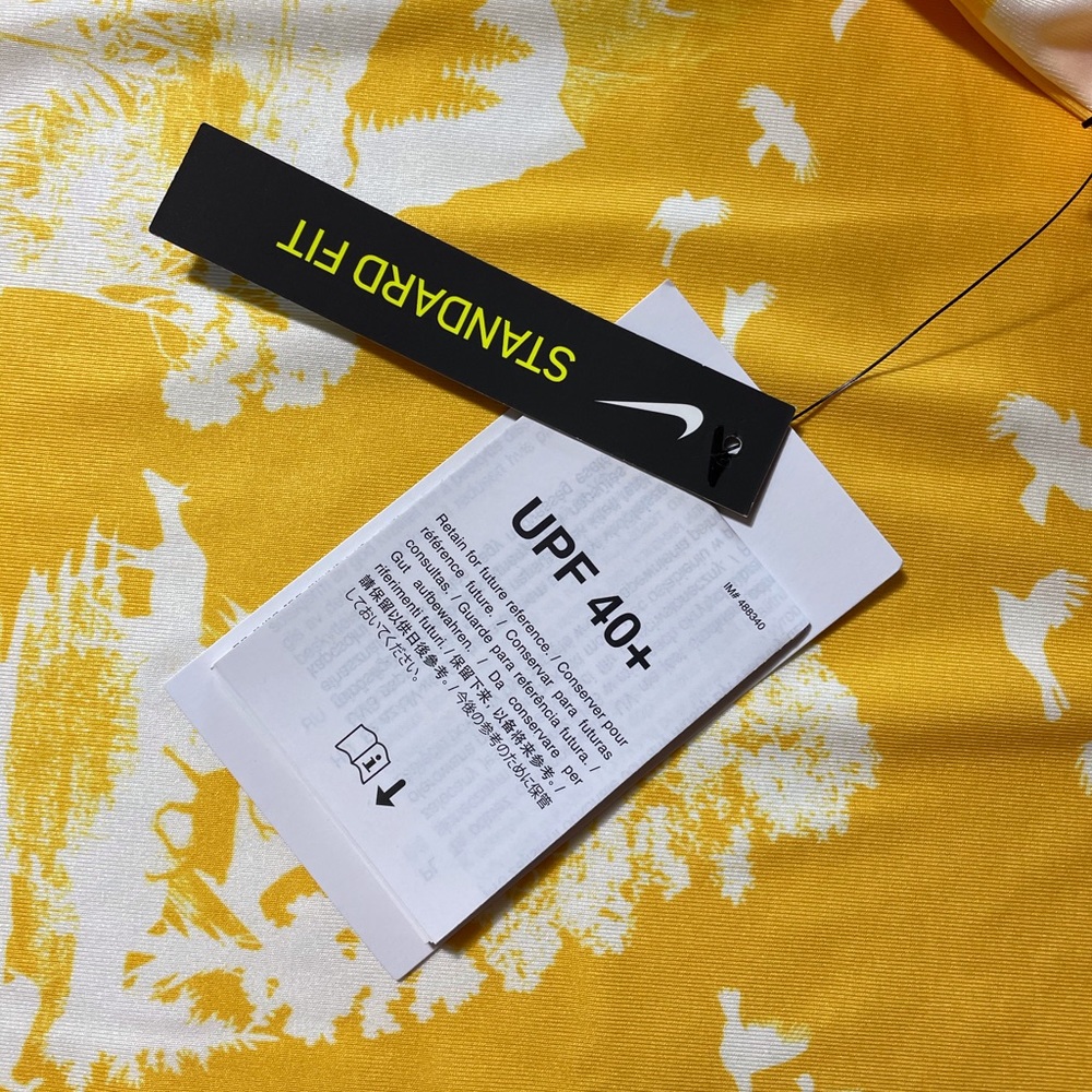 Nike Ladies Dry-FIT UV French Printed Polo NWT  (M) - Picture 10 of 11